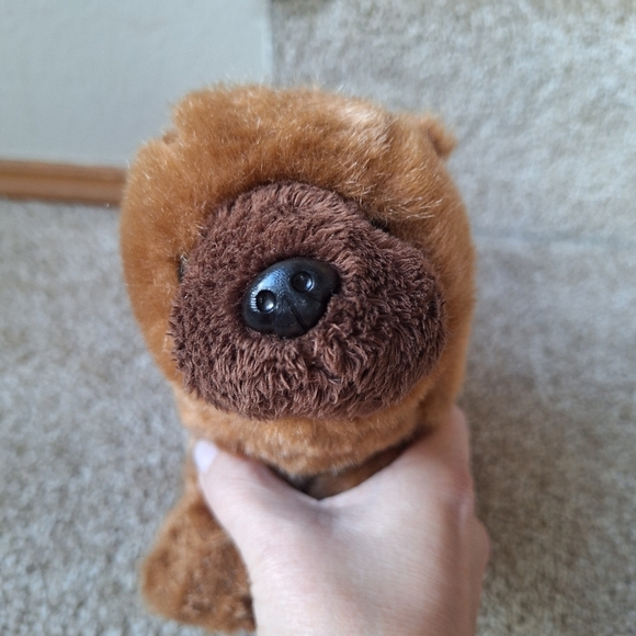 Ganz Webkinz Classic Chow Chow HM415 brown plush dog - Picture 6 of 6